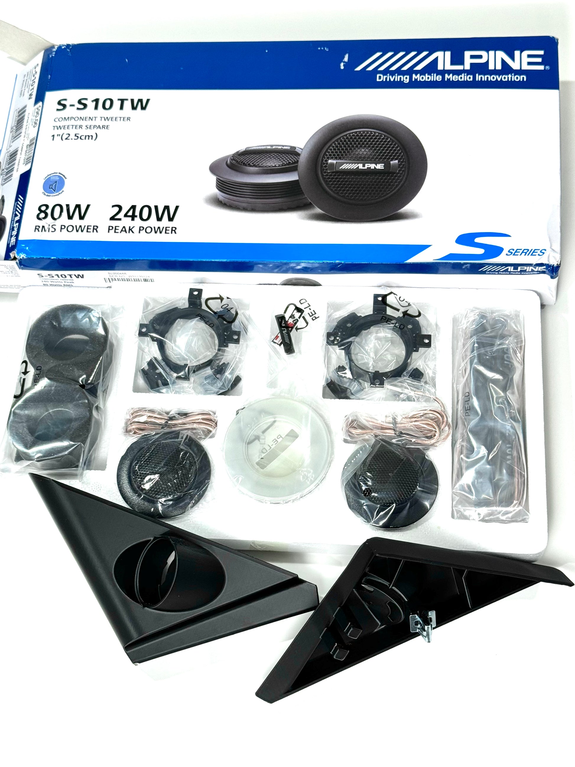 Inside Mirror Cover EK Civic - Sedan 4DR / Premium tweeter Covers + S-S10TW Tweeters