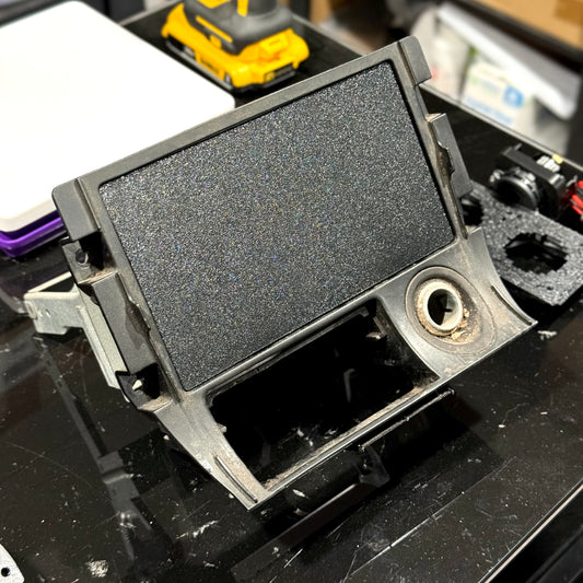 Radio Delete 1 2 3 Gauge Double Din 52mm Pod Honda Stereo - Blank / Delete / Textured
