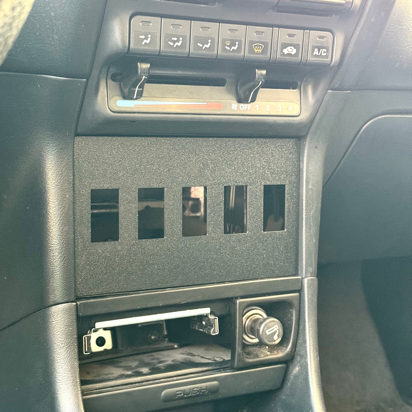 Radio Delete 1 2 3 Gauge Double Din 52mm Pod Honda Stereo