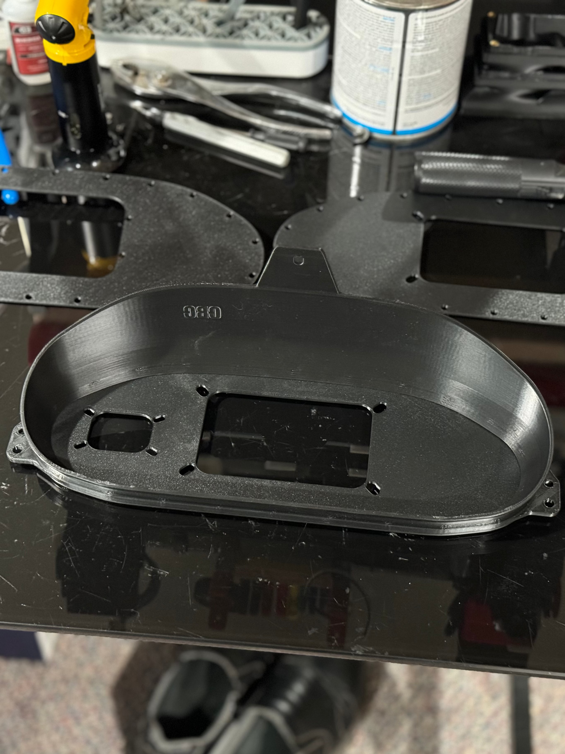 Cluster Display PANEL Mount DC2 - Textured / FT LH NANO
