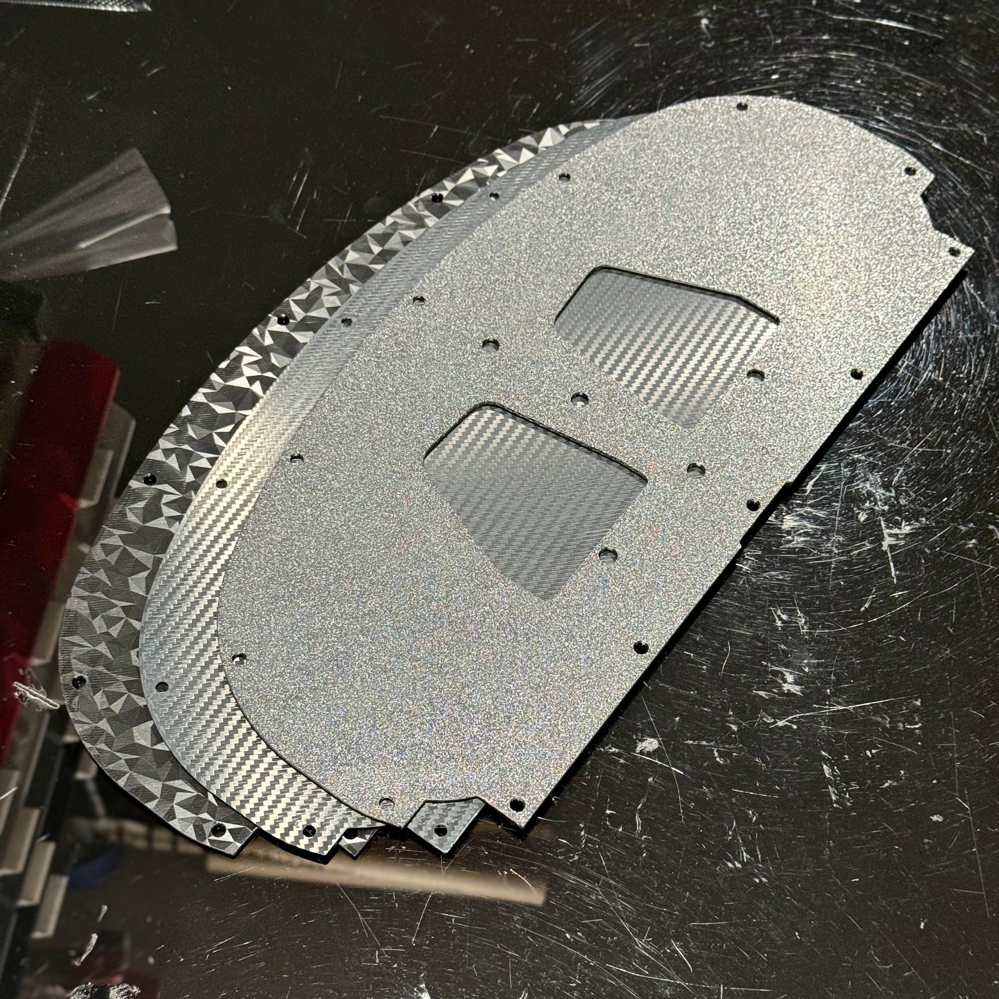 Cluster PARTS PANEL Mounts EK - TINKER ELECTRONICS / Textured / None