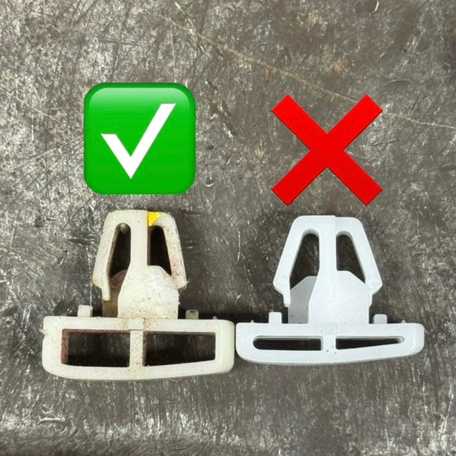 YOU.S Genuine Molding Trim Window Clips For Honda Civic IV & CRX II – 30 Pieces – 90601-SH3-014