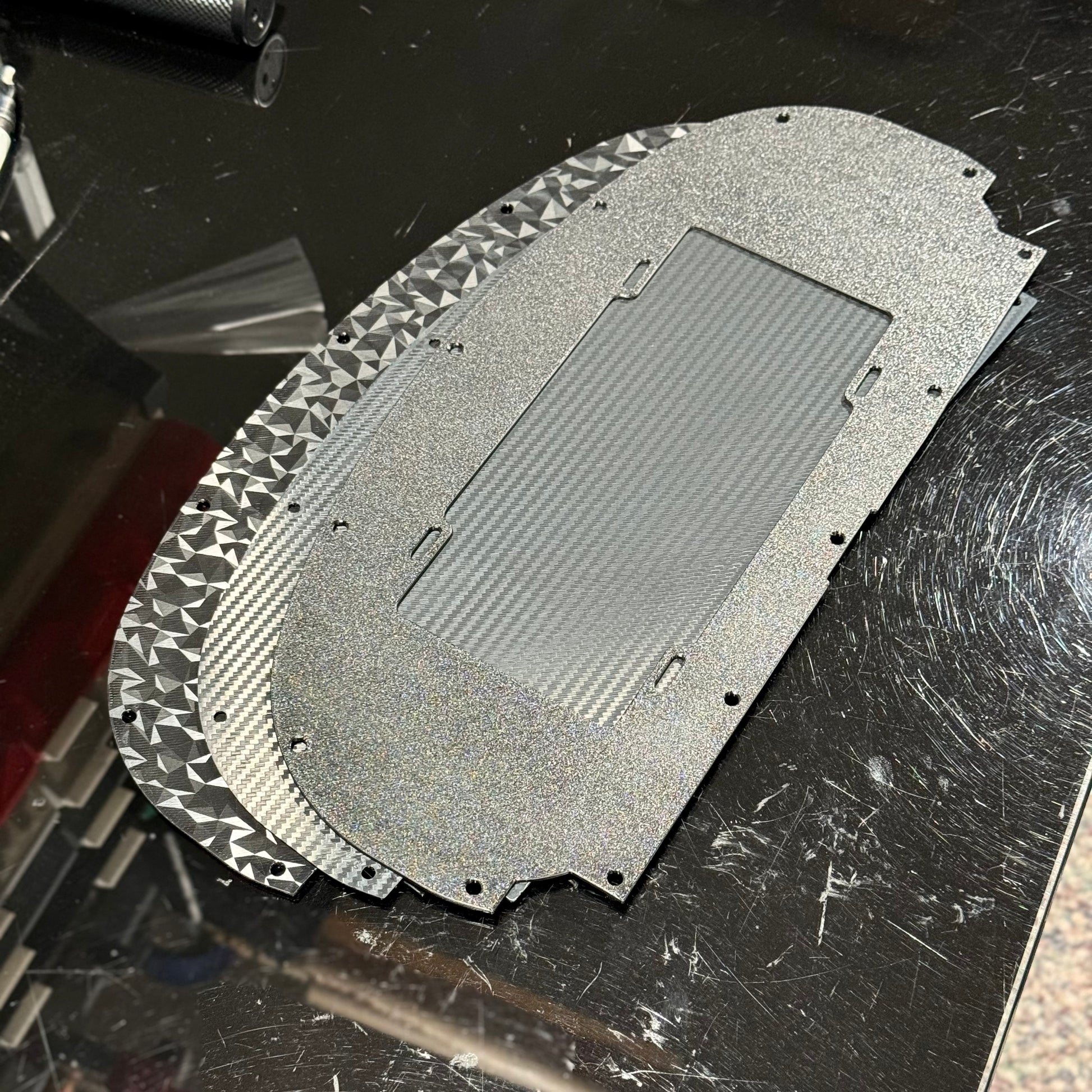 Cluster PARTS PANEL Mounts EK - POWERTUNE / Textured / None