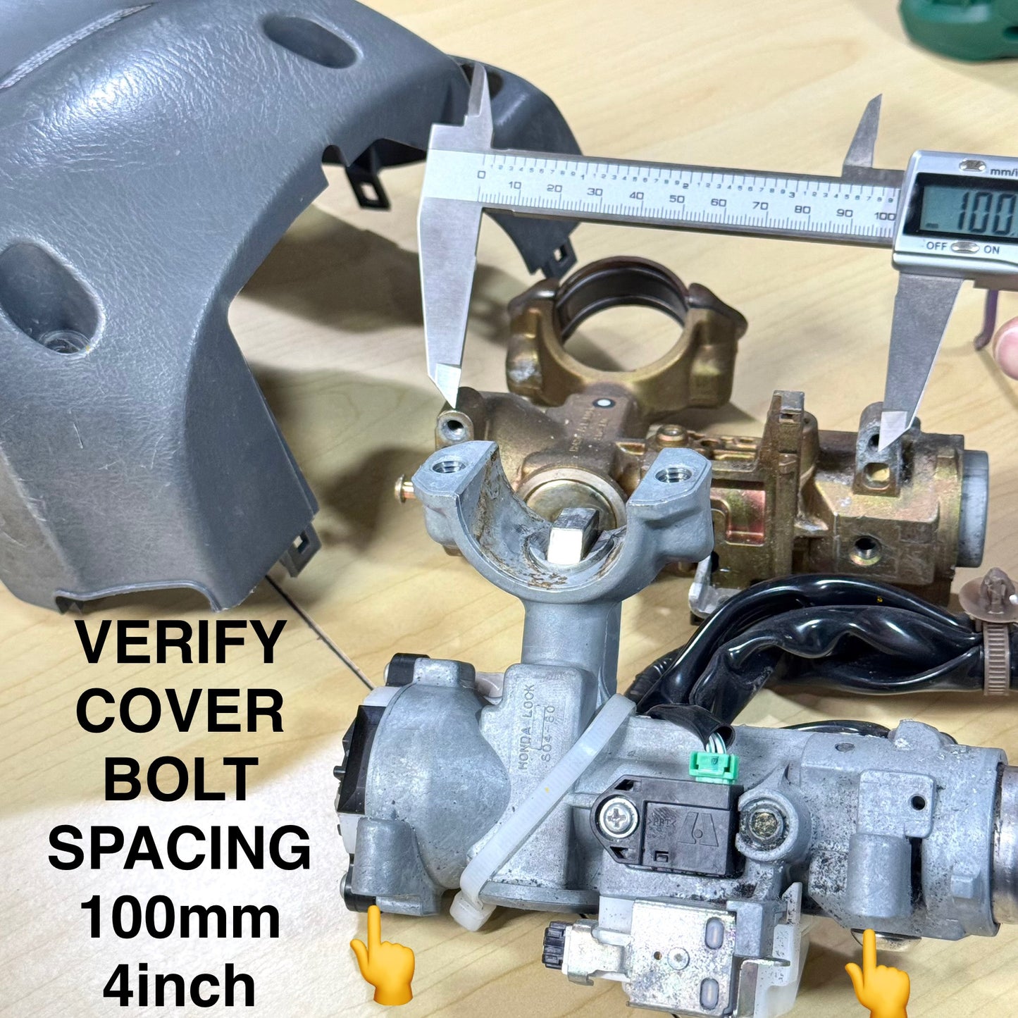 Ignition Steering Column Cover Mount EK EG DC2