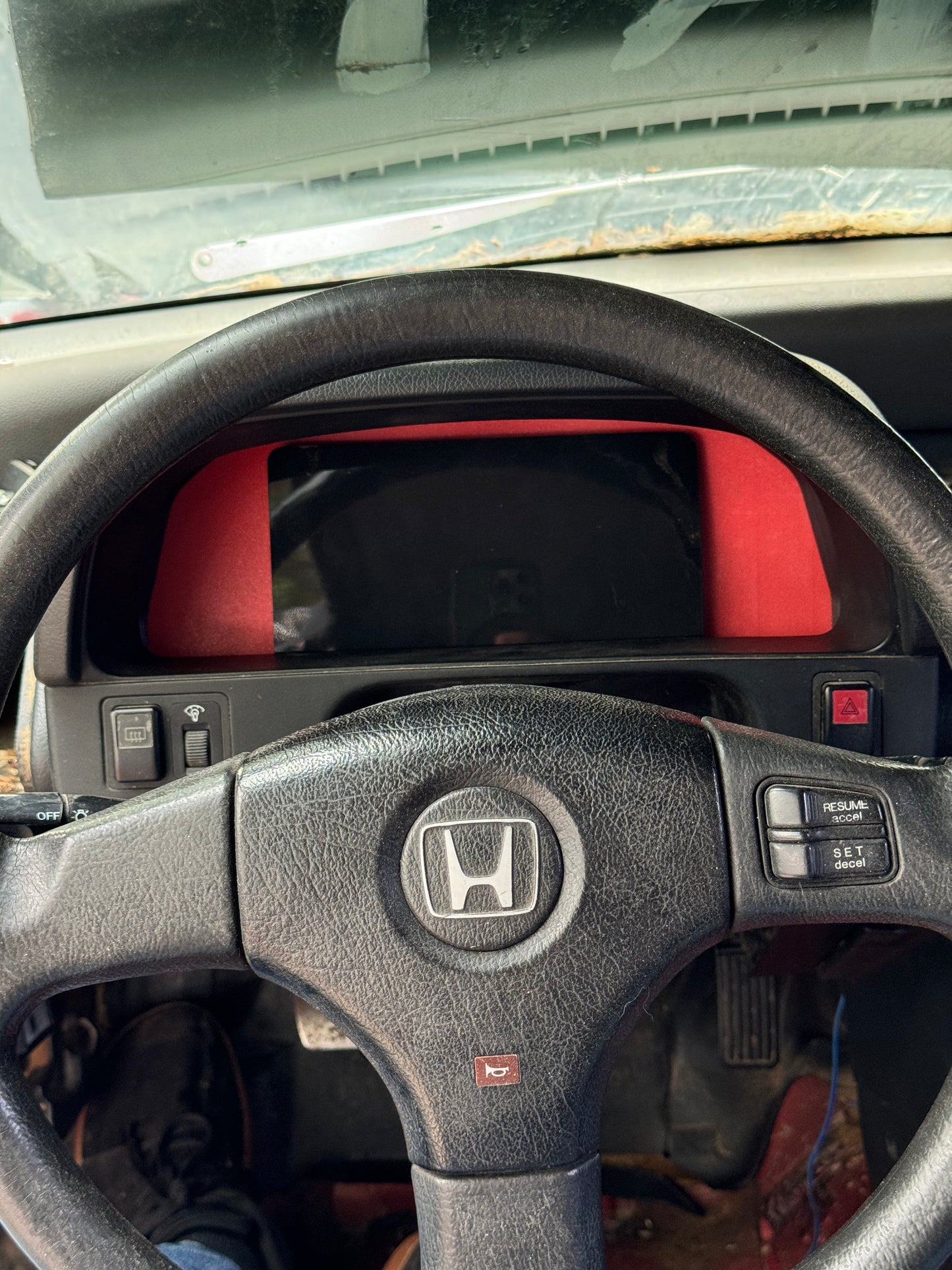 Cluster Display PANEL Mount EF CRX